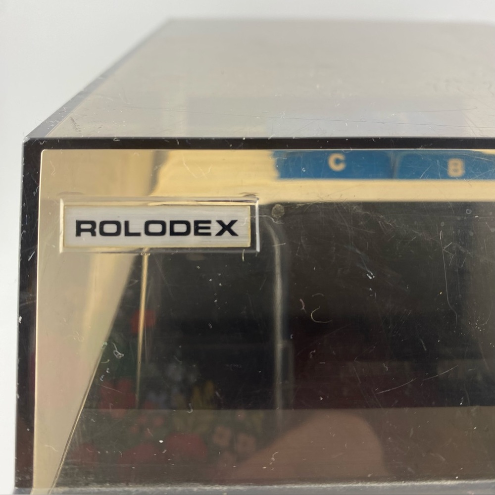 Vintage Rolodex VIP35C Business Card / Address File - Picture 8 of 10